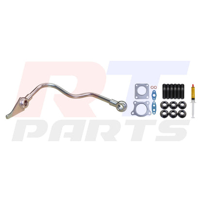Genuine Turbo Charger RHV4-VIIO With Genuine Oil Feed Pipe For Isuzu MU-X 4JJ1-TC 3.0L VIIO