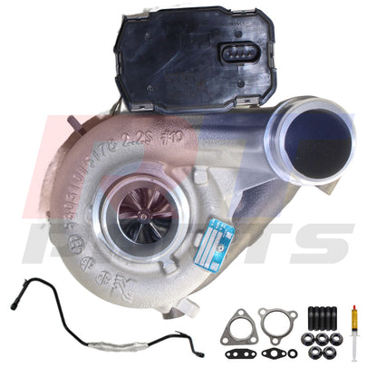 Genuine Borg Warner Billet Turbo Charger With Genuine Oil Feed Pipe For Kia Carnival D4HB 2.2L 2014 Onwards