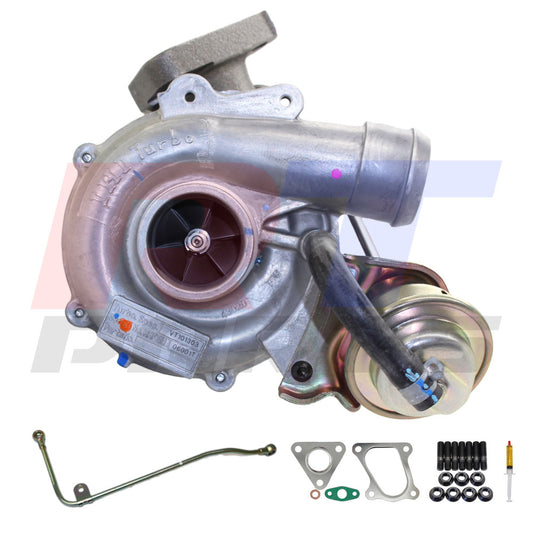 Genuine IHI Turbo Charger VT10 With Genuine Oil Feed Pipe For Mitsubishi MN Triton 4D56 2.5L 1515A029