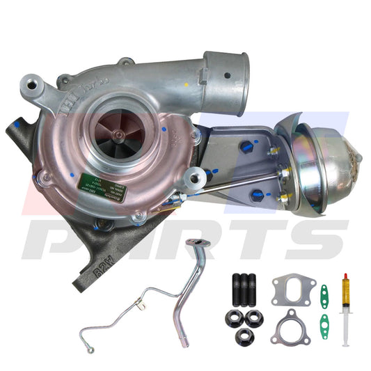 Genuine IHI Turbo Charger RHV5 With Genuine Oil Feed Pipe For Mitsubishi Pajero 4M41 3.2L 1515A026