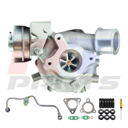 Genuine Mitsubishi Billet Turbo Charger TF035HL With Genuine Oil Feed Pipe For Mitsubishi Pajero Sport 4N15 2.4L 1515A295