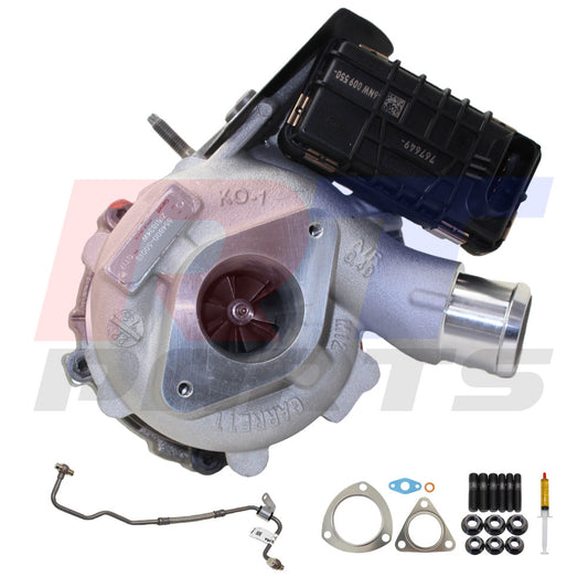 Genuine Garrett Turbo Charger With Genuine Oil Feed Pipe For Ford Transit 2.2L RWD