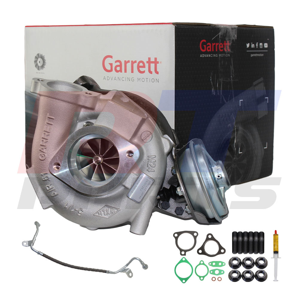 Garrett PowerMax Upgrade Turbo Charger With Genuine Oil Feed Pipe For Toyota LandCruiser 70 Series 1VD-FTV V8 4.5L