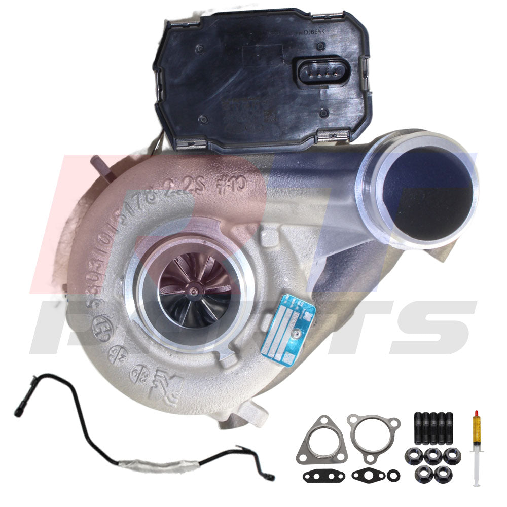 Genuine Borg Warner Billet Turbo Charger With Genuine Oil Feed Pipe For Kia Sorento D4HB 2.2L 2014 Onwards