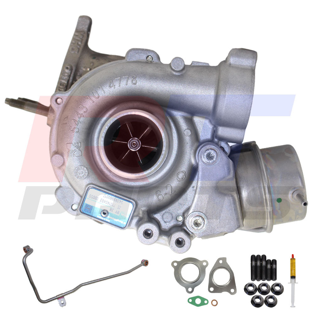 Genuine Borg Warner BV38 Turbo Charger With Genuine Oil Feed Pipe For Renault Megane III R9M 1.6L 54389700001