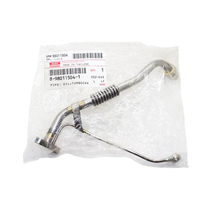 Genuine IHI RHV5 Turbo Charger With Genuine Oil Feed Pipe For Holden Colorado 4JJ1 3.0L VIEZ