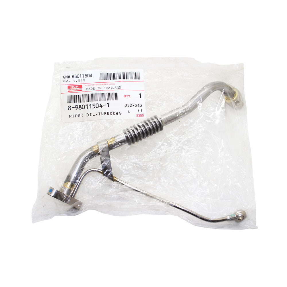 Genuine Isuzu Turbo Oil Feed & Return Pipe For Isuzu D-Max 4JJ1 3.0L 2007-2010