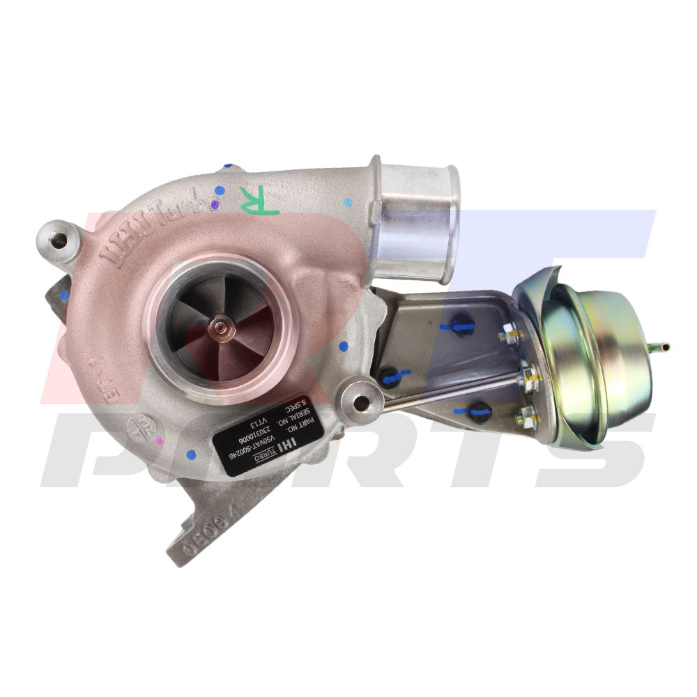 Genuine IHI Turbo Charger RHV5 With Genuine Oil Feed Pipe For Mitsubishi Pajero 4M41 3.2L VT13