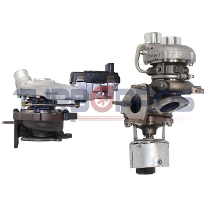 Genuine Twin Turbo Charger With Gaskets & Studs For Jaguar XJ 3.0L