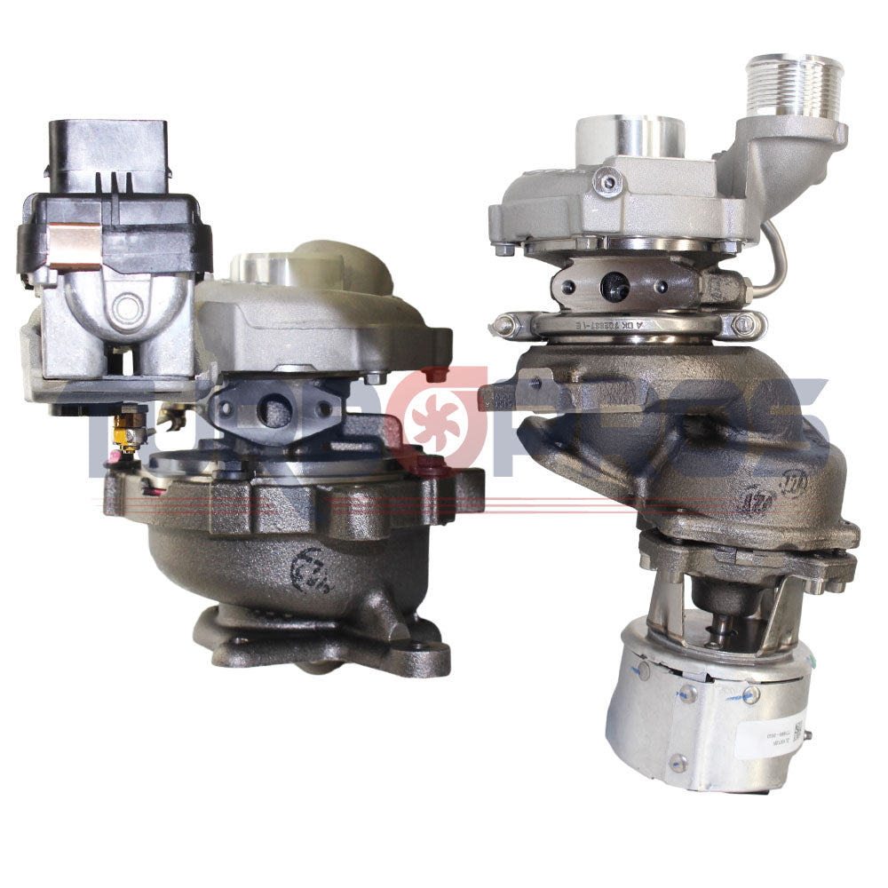 Genuine Twin Turbo Charger With Gaskets & Studs For Land Rover Range Rover Sport 3.0L