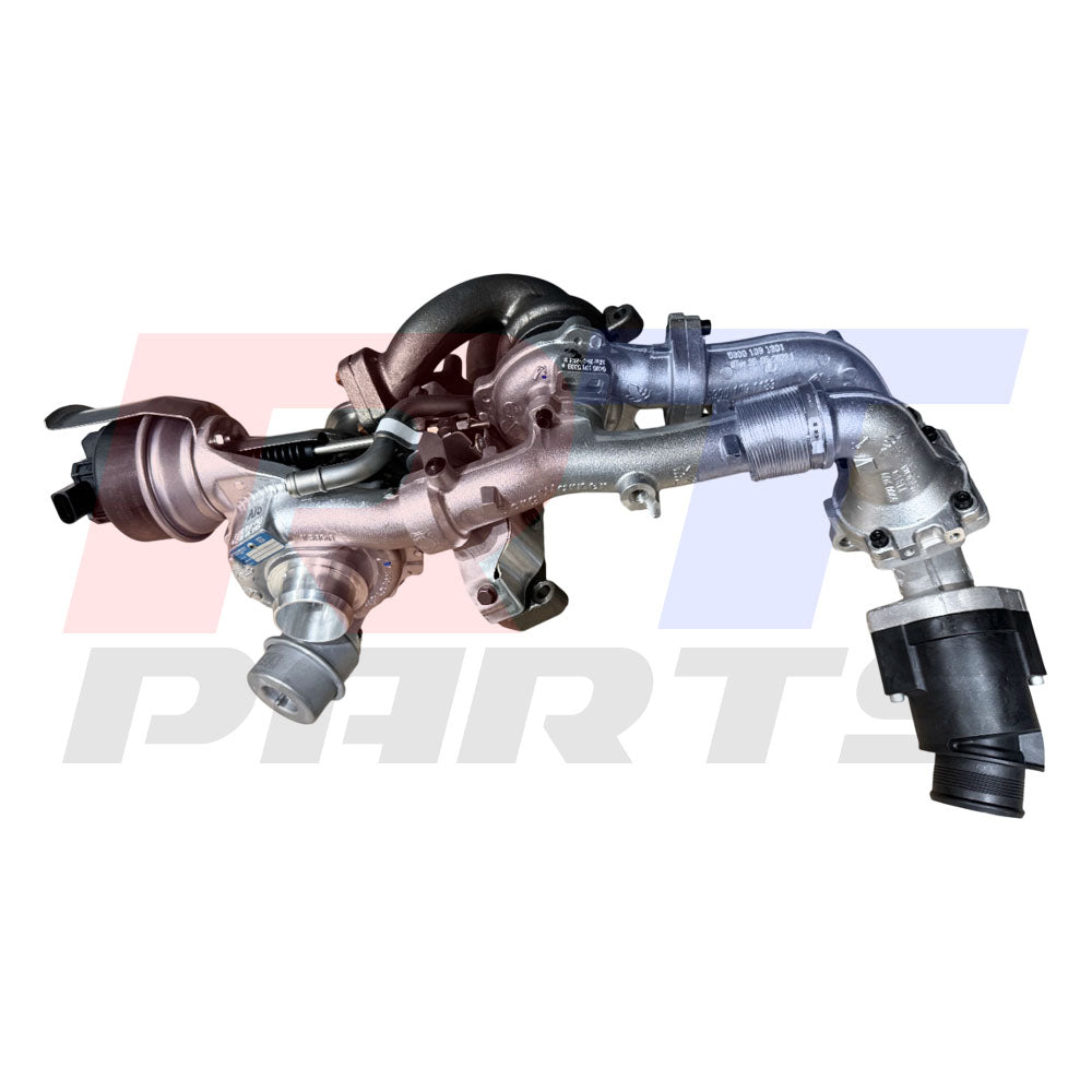 Genuine Bi-Turbo Charger KP35 + K04 For Volkswagen Transporter T5 2.0L TDI 2009 Onwards 10009880098