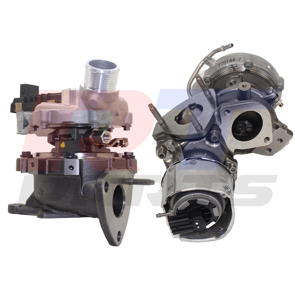Genuine Twin Turbo Charger With Gaskets & Studs For Jaguar XJ 3.0L