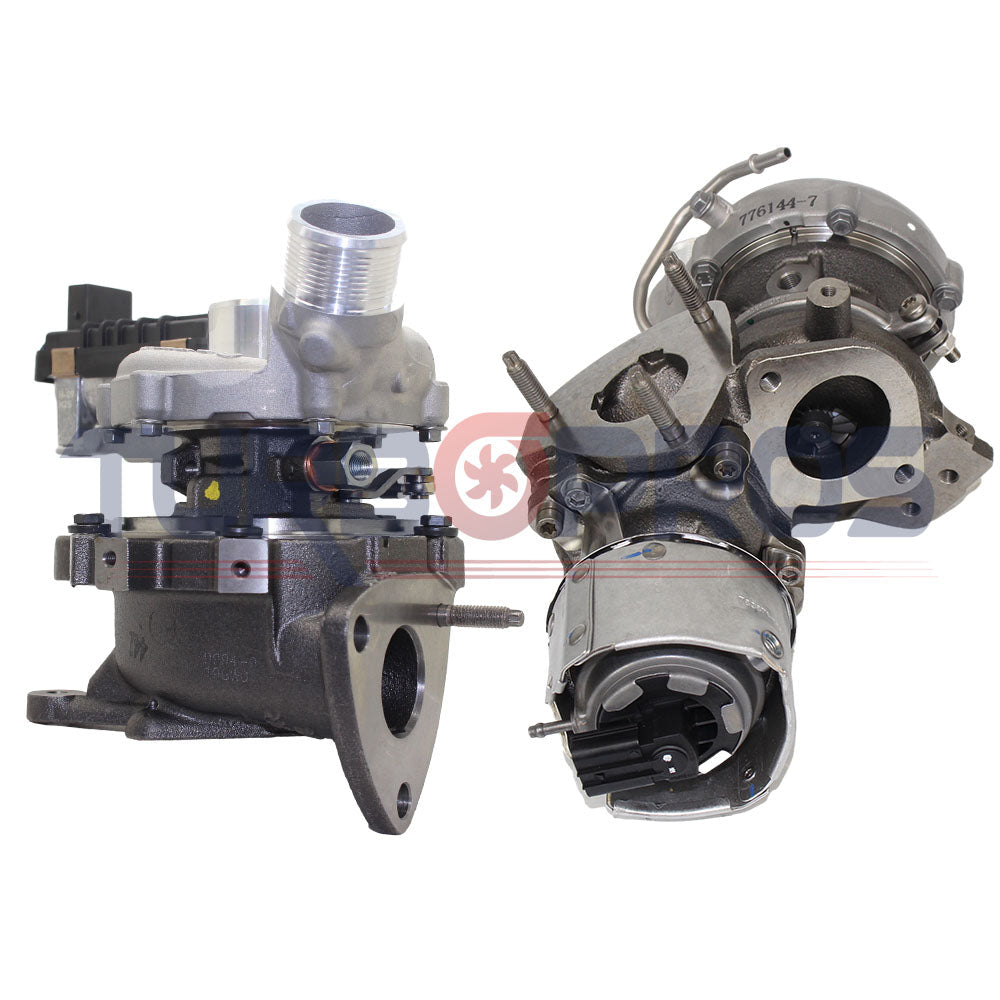 Genuine Twin Turbo Charger With Gaskets & Studs For Jaguar XF 3.0L