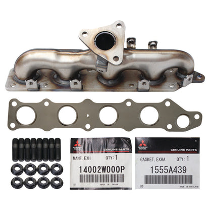 Genuine Exhaust Manifold, Gasket & Stud Kit For Mitsubishi Outlander/ASX 4N14 2.2L Or Mitsubishi ASX/Lancer 4N13 1.8L