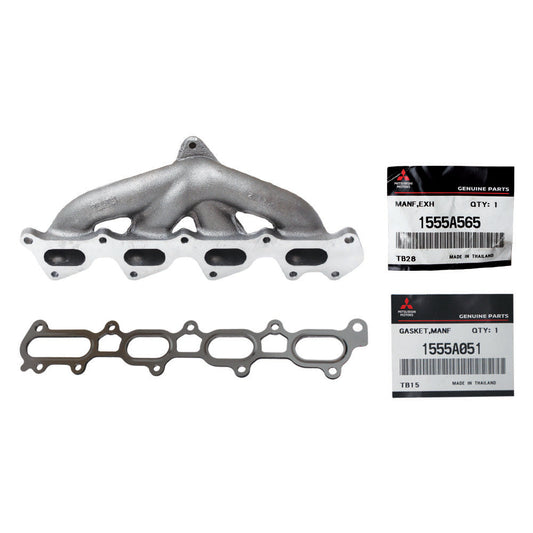 Genuine Exhaust Manifold & Gasket For Mitsubishi Triton MN/Challenger 4D56 2.5L 2WD