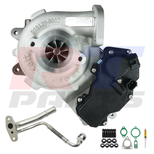 Garrett Direct Fit Upgrade Turbo Charger GTD1752VZK With Genuine Oil Feed Pipe For Toyota Fortuner 1GD-FTV 2.8L 910850-5001Y