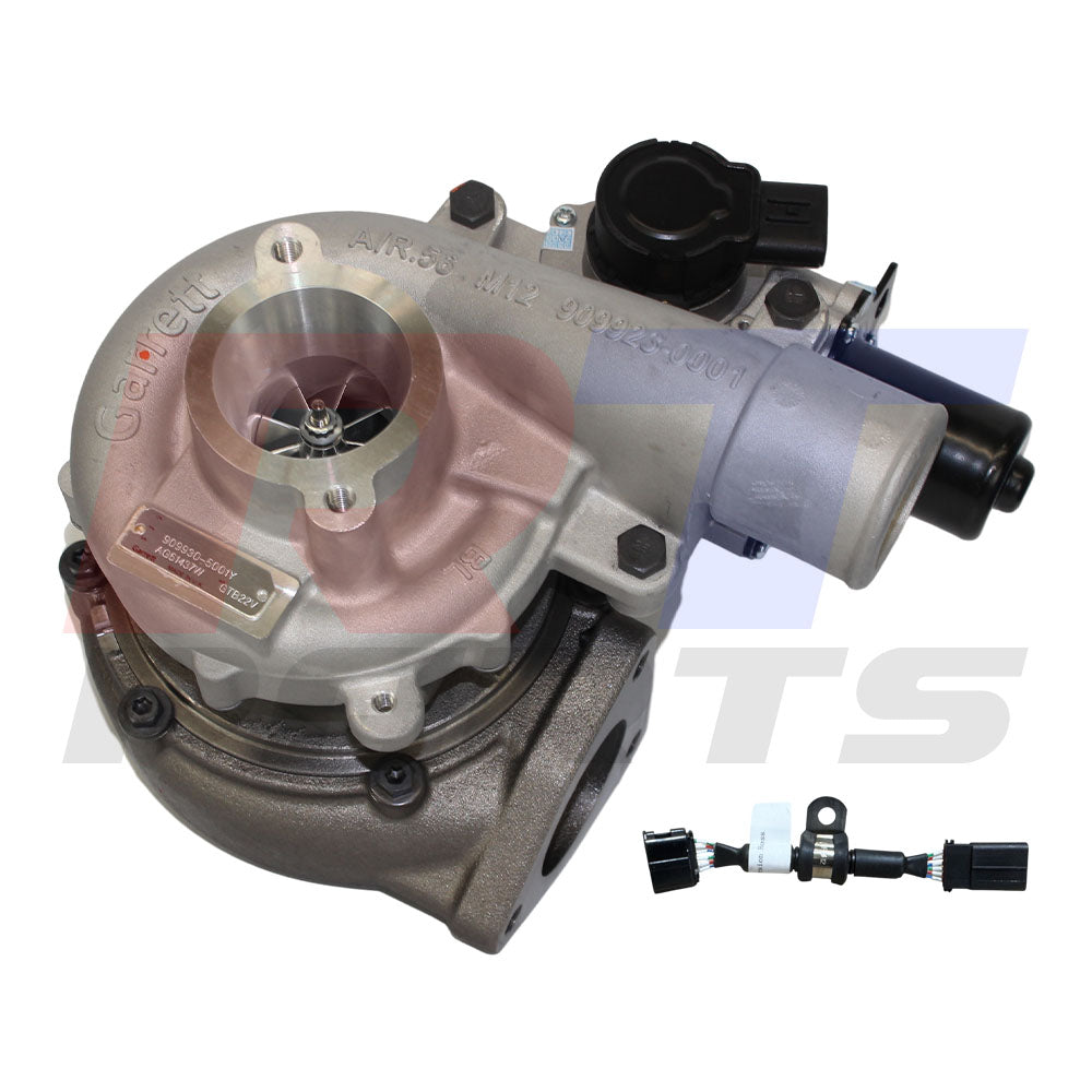 Garrett Direct Fit Upgrade Turbo Charger GTB2256VZK With Genuine Oil Feed Pipe For Toyota Land Cruiser Prado 1KD-FTV 3.0L 909930-5001Y