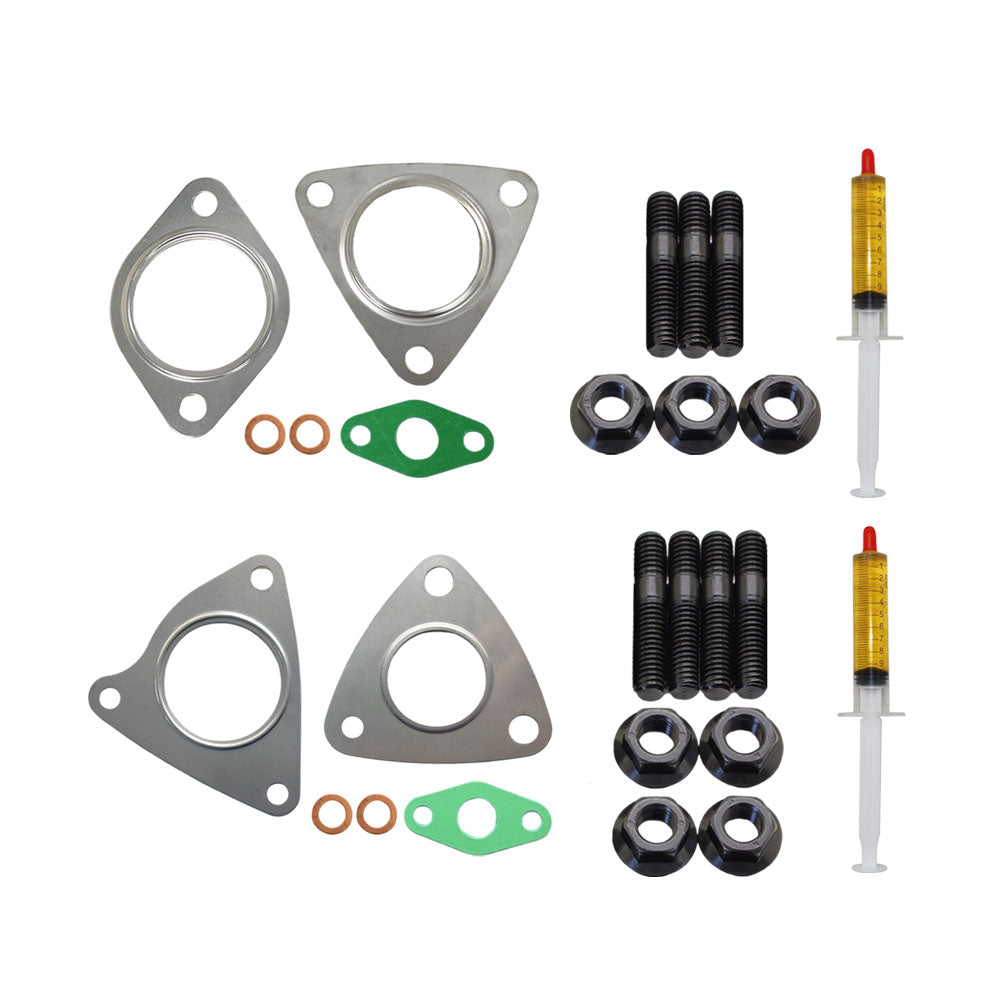Genuine Twin Turbo Charger With Gaskets & Studs For Land Rover / Discovery 4 / Range Rover Sport / Jaguar XF/XJ 3.0L.