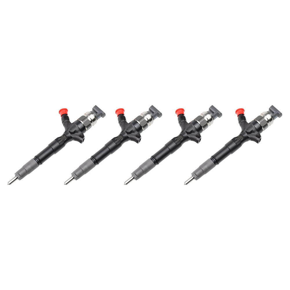 Set of 4-Genuine Denso Diesel Fuel Injector For Toyota Landcruiser Pra ...