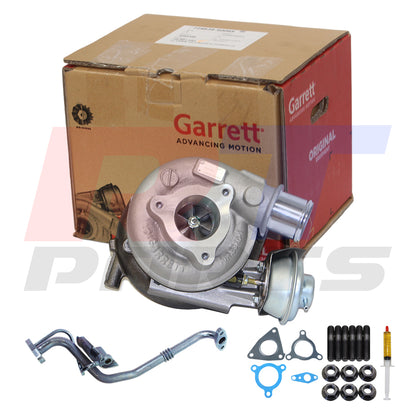 Genuine Turbo Charger GT2052V With Genuine Oil Feed Pipe For Nissan Patrol GU ZD30 3.0L 724639-5006S Fits Late DI 01/2002-12/2006