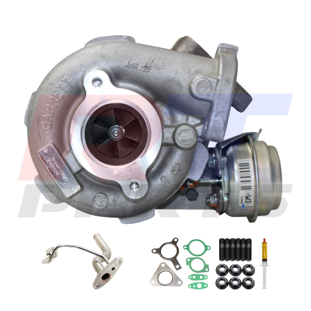 Genuine Turbo Charger GT2056V With Genuine Oil Feed Pipe For Nissan Navara D40 YD25 2.5L 3-Bolt 751243-5002S