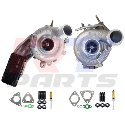 Genuine Twin Turbo Charger With Gaskets & Studs For Land Rover Discovery 4 3.0L