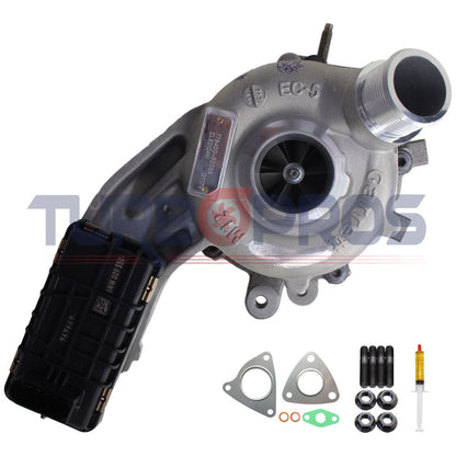 Genuine Turbo Charger GTB1749VK With Gaskets & Studs For Jaguar XF 3.0L Passenger Side 778400-5005S
