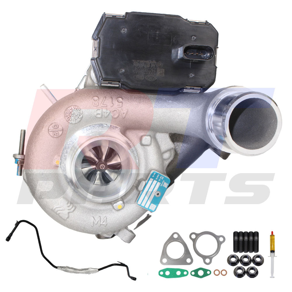 Genuine Billet Turbo Charger BV43 With Genuine Oil Feed Pipe For Hyundai IX35 2.0L Diesel 2015 Onwards 28230-2F600