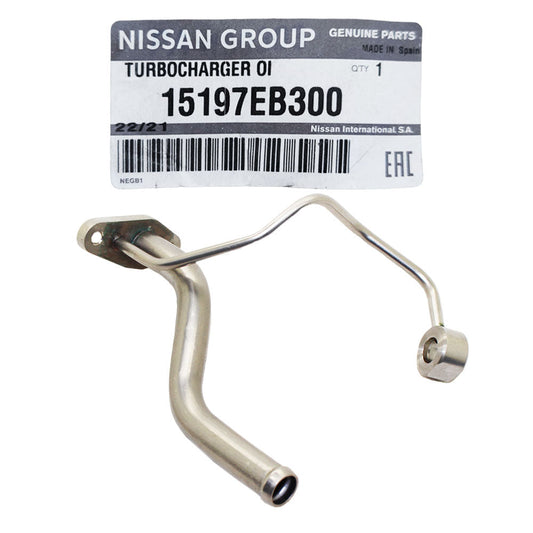 Genuine Nissan Turbo Oil Feed & Return Pipe For Nissan Navara D40 YD25 2.5L 3-Bolt Type