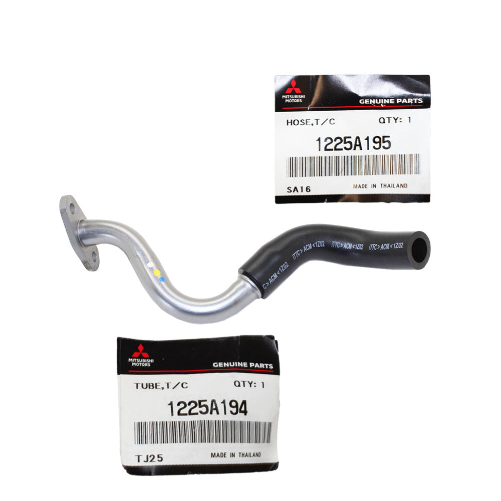 Genuine Mitsubishi Turbo Oil Return Pipe & Return Hose For Mitsubishi Challenger 4D56 2.5L